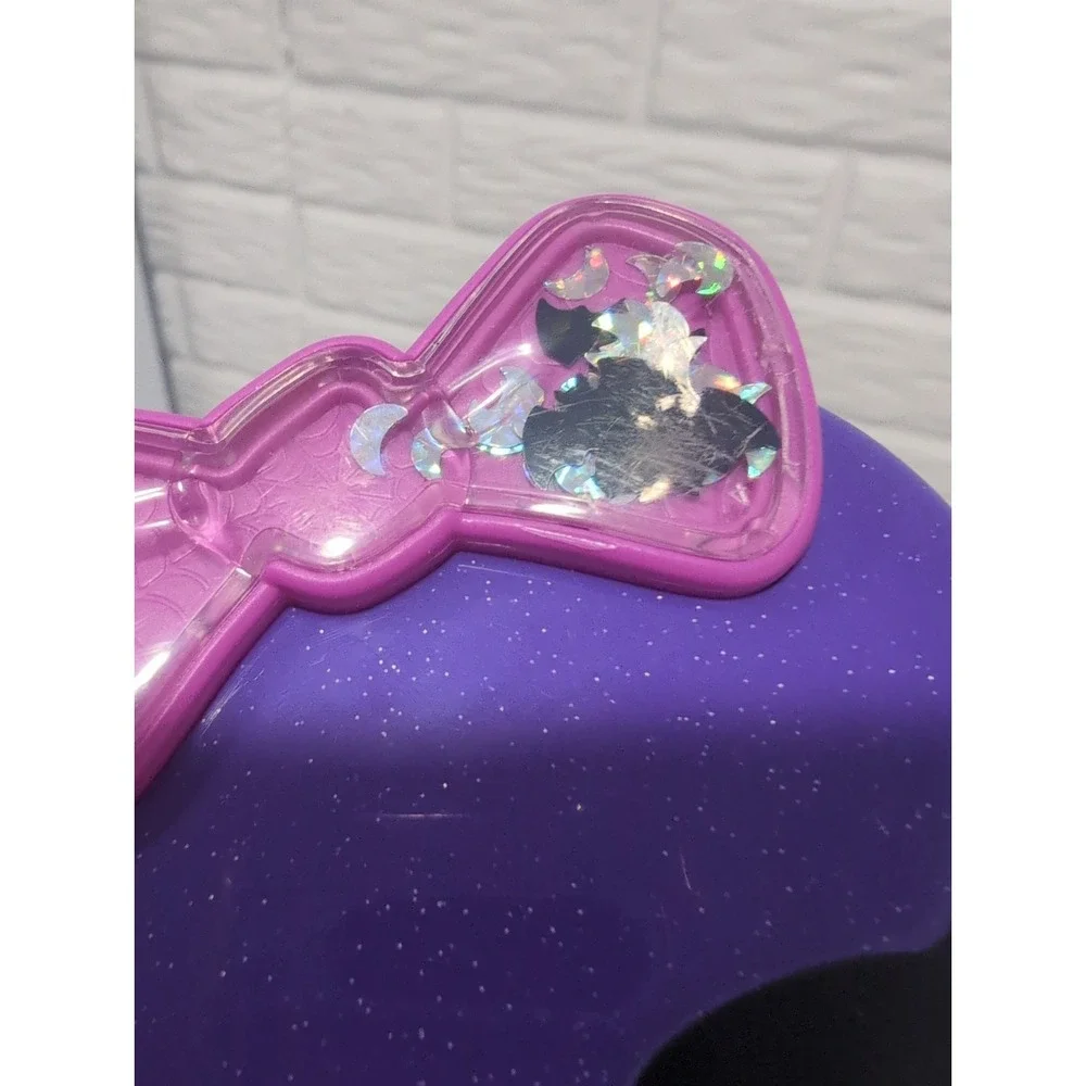 Polly Pocket  Monster High Compact with Micro Figures And Accessories Skull Goth